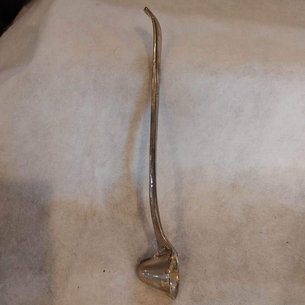 Vintage Silver Plated 10" Candle Snuffer